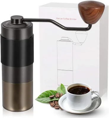 DIY Mini Kaffeebohnenmühle Handgrate Comandante Tragbare manuelle Kaffeemühle